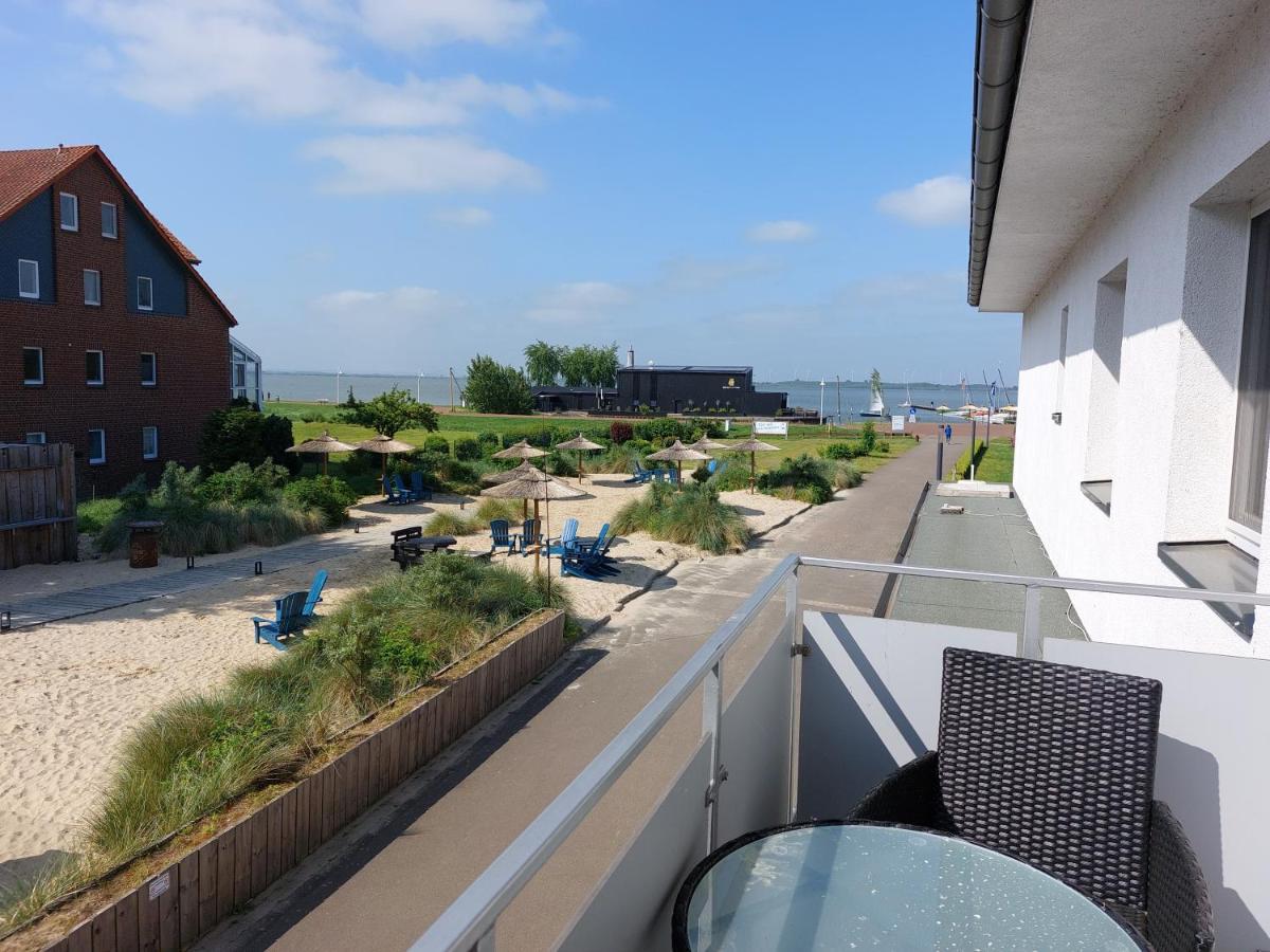 Haus Strandglueck - Urlaub Mit Blick Auf Den Duemmer See Lägenhet Lembruch Exteriör bild
